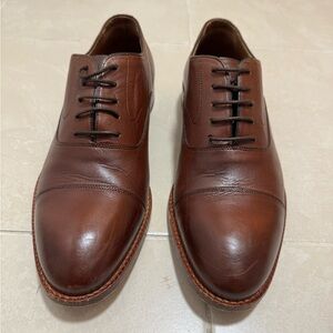 Beckett Simonon Dean Oxfords Full Grain Leather Oak Color Size 7 US Men’s